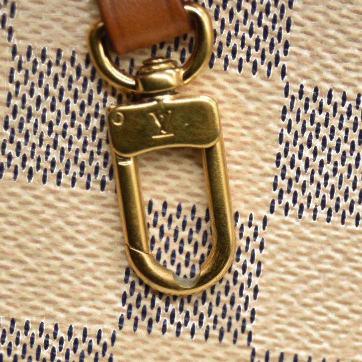 Louis Vuitton Damier Azur Double Zip Pochette