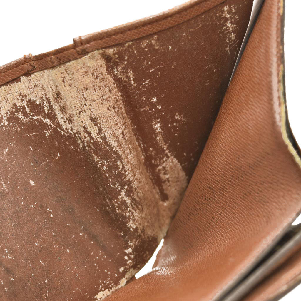 Louis Vuitton Monogram Porte-Monnaie Billets Cartes Credit Wallet MI0972