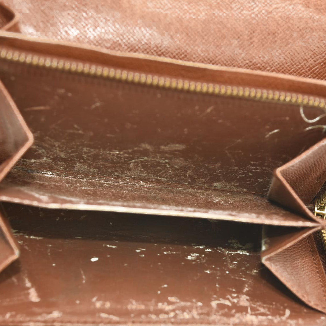 Louis Vuitton Monogram Porte-Monnaie Tresor Wallet RA0973