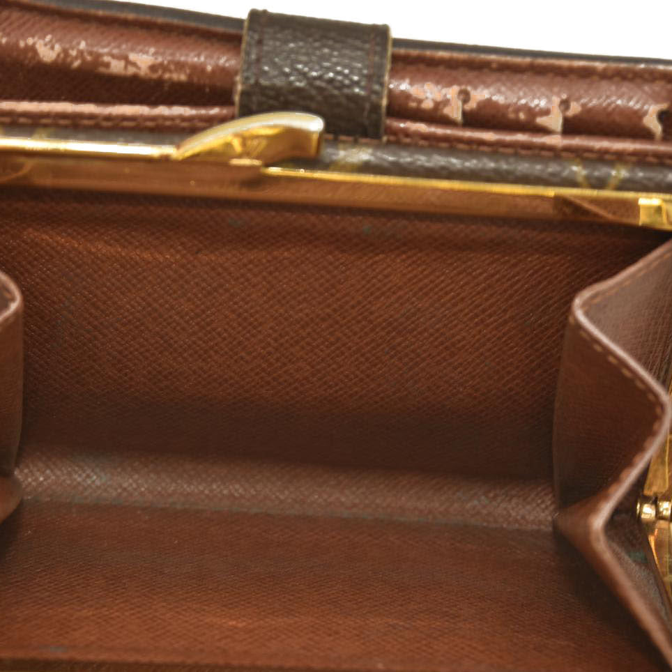 Louis Vuitton Monogram French Purse Wallet CA1003