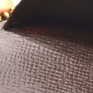 AUCTION $1060 Louis Vuitton Damier Zippy Zip Around Organizer Long Wallet Brown VI0036