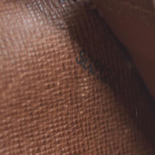 Louis Vuitton Monogram Portefeiulle Sarah Long Bifold Wallet Brown SD2122