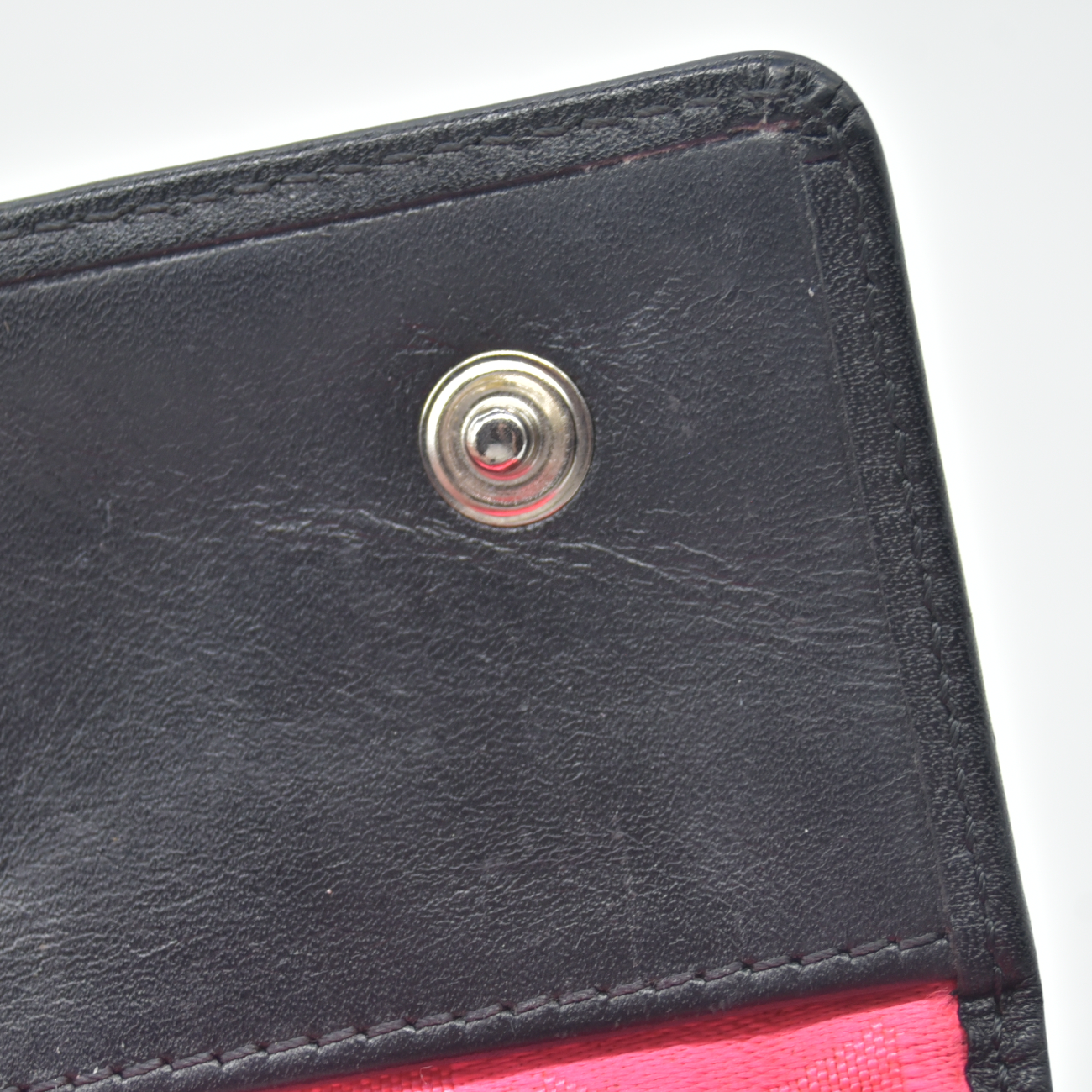 Chanel Cambon Line Quilted Leather Card Holder