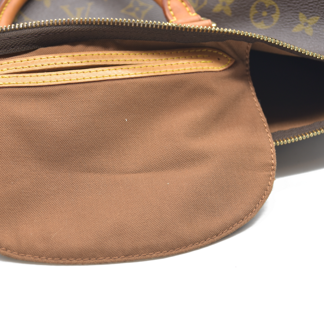 $1660 Louis Vuitton LV Hand Bag Speedy 35 Brown Monogram CONSIGNMENT AUCTION MB0011