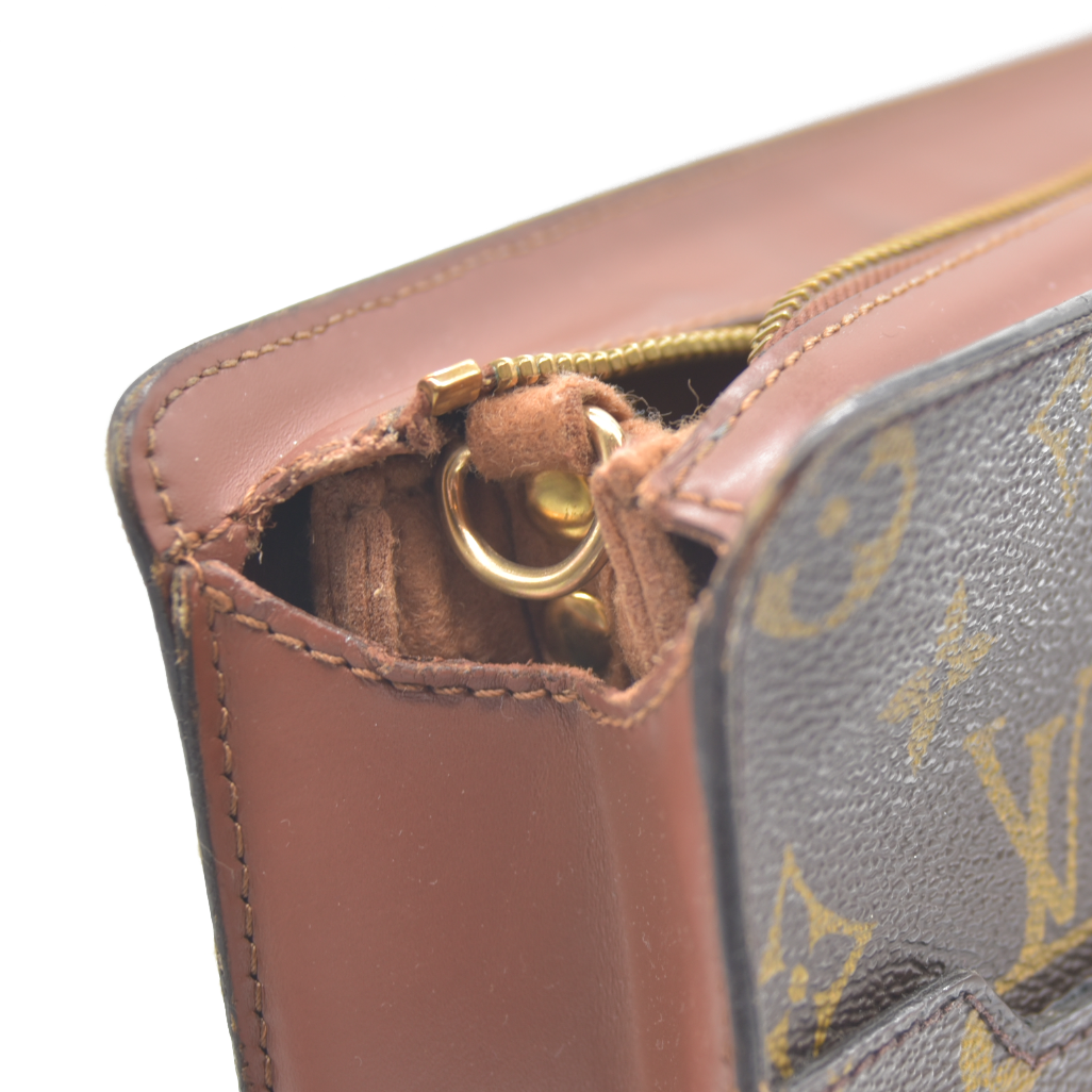 CONSIGNMENT AUCTION $1050 Louis Vuitton Monogram Pochette Homme