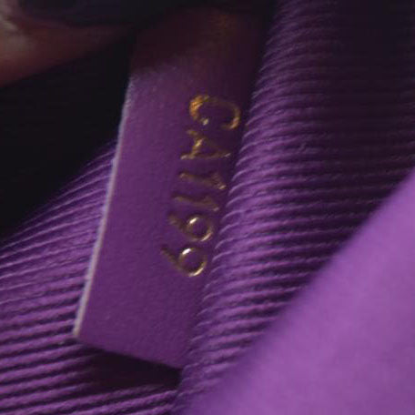 Louis Vuitton Monogram Double Flat Messenger Marron Purple CA1199