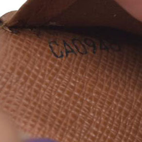 AUCTION $495 Louis Vuitton Monogram Agenda PM Notebook Cover Brown CA0948