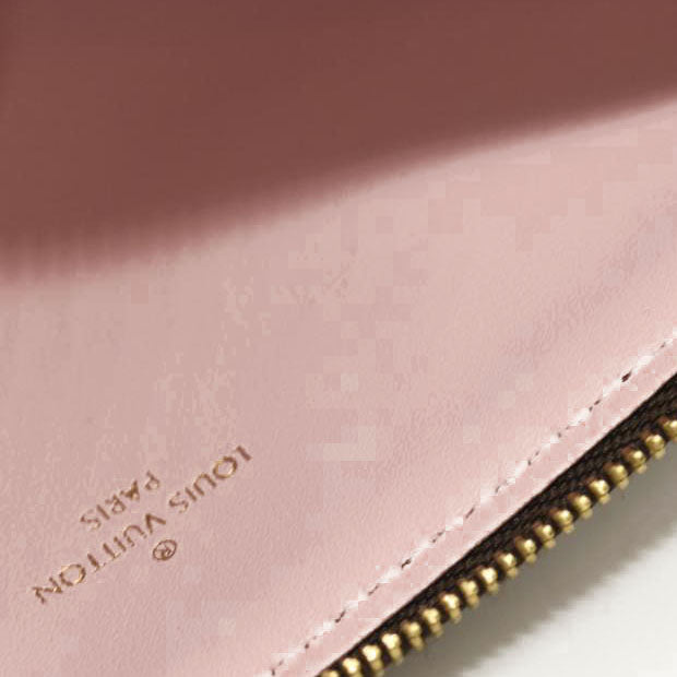 Louis Vuitton Monogram Valentine Dog Pochette Felicie Chain Wallet