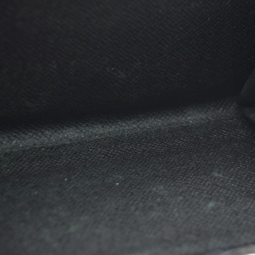 $775 Louis Vuitton Epi French Purse Wallet Black