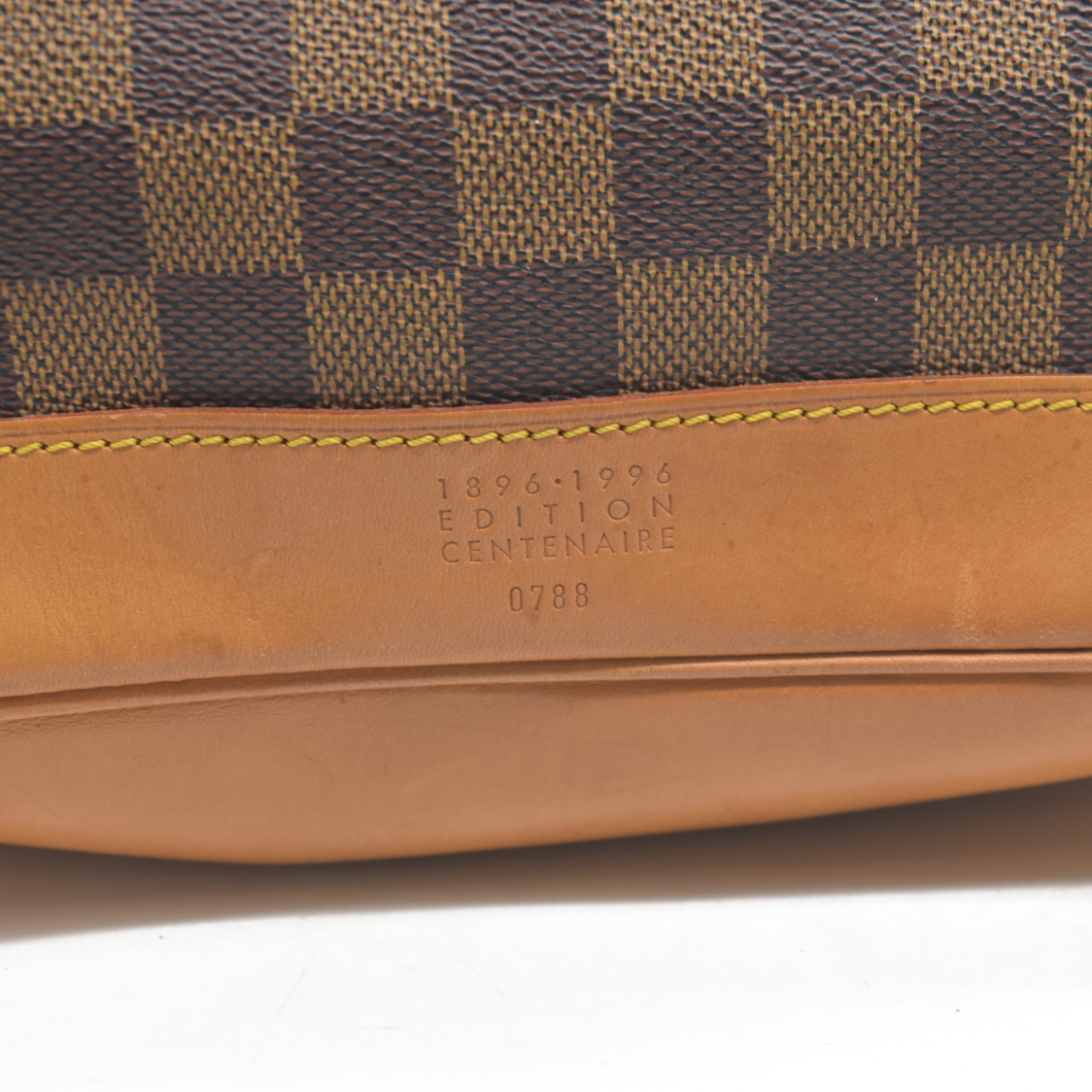 CONSIGNMENT AUCTION $2710 Louis Vuitton Arlequin Soho Damier Ebene Canvas Backpack