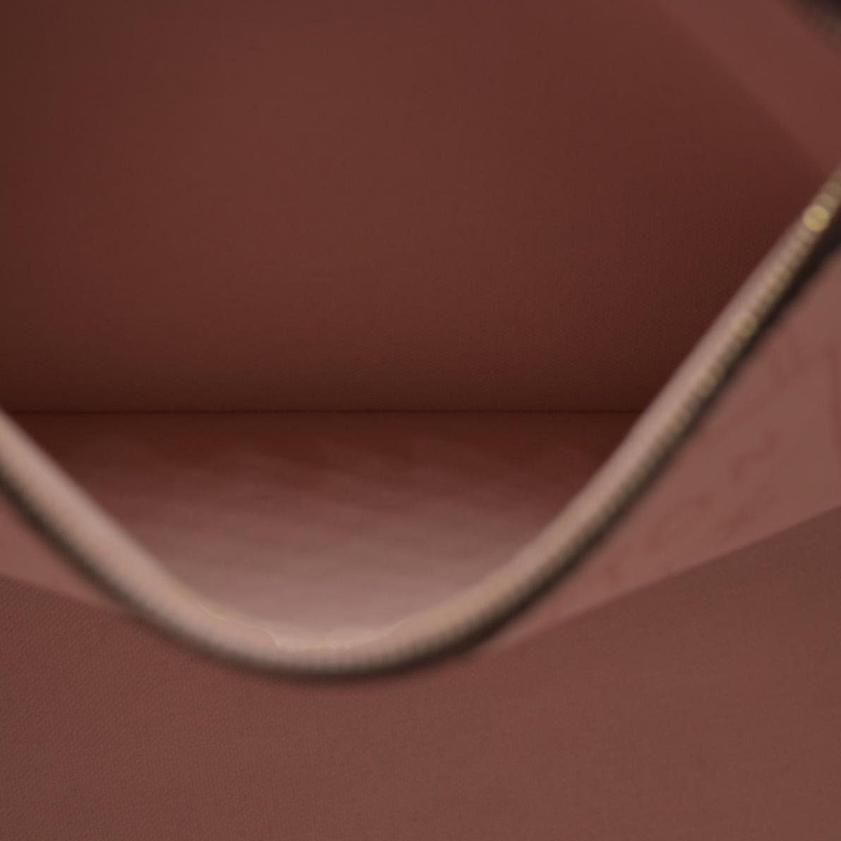 $2170 Louis Vuitton Damier Ebene Neo Neverfull MM Rose Ballerine