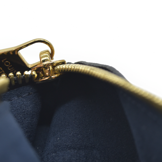 Louis Vuitton Empreinte Monogram Giant Neverfull MM Pochette Black RFID USED