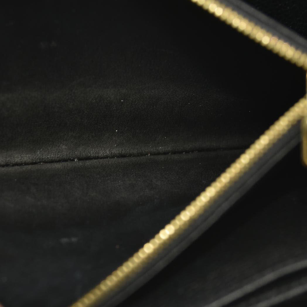 Louis Vuitton Empreinte Monogram Giant Zippy Wallet Black Beige RFID