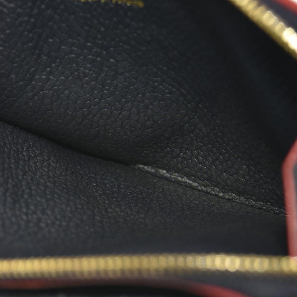 Louis Vuitton Empreinte Recto Verso Card Holder Marine Rouge RFID