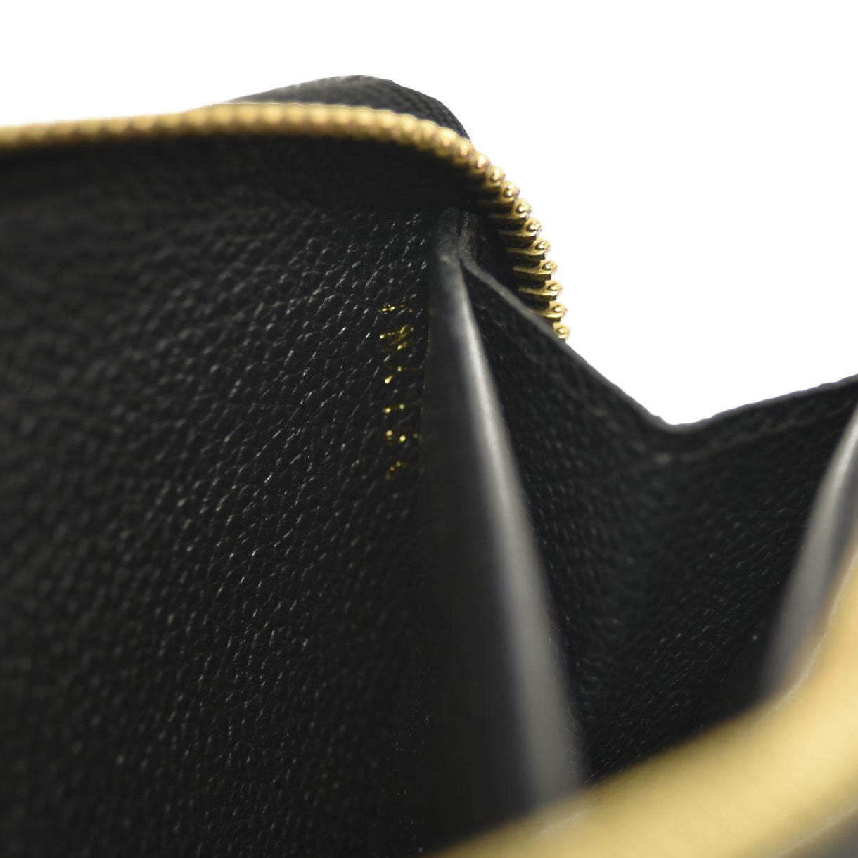 LOUIS VUITTON Empreinte Zippy Wallet Black TN4154