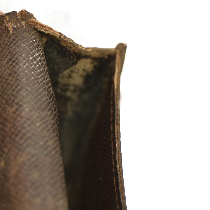 Louis Vuitton Damier Cigarette Tobacco Case Brown CT0090