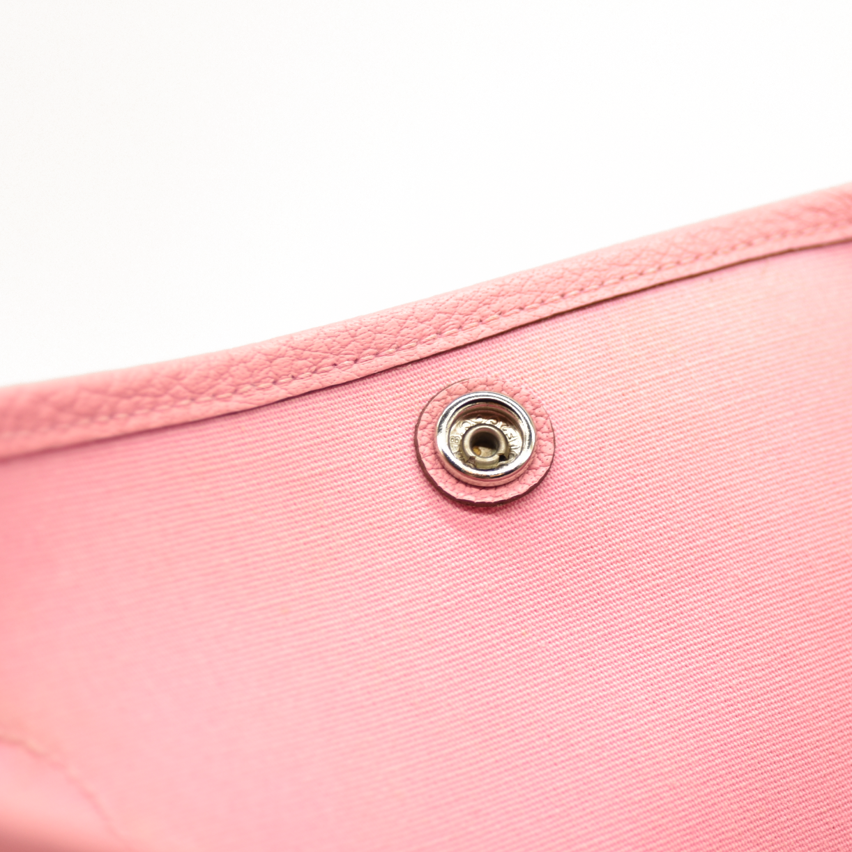 AUCTION $3500 Hermes Toile Epsom Verso Garden Party 36 MM Bubblegum Rubis Square P