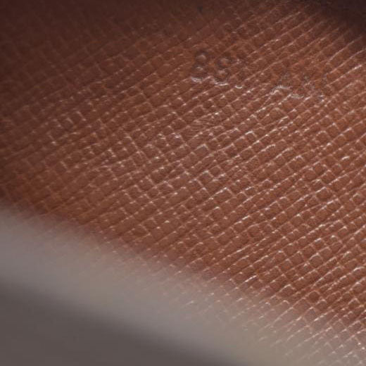 Louis Vuitton Monogram Portefeiulle Sarah Long Bifold Wallet Brown 881AN