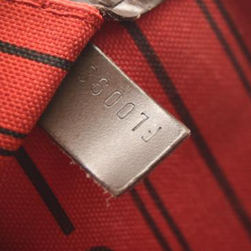 LOUIS VUITTON Damier Ebene Neverfull GM FL0098