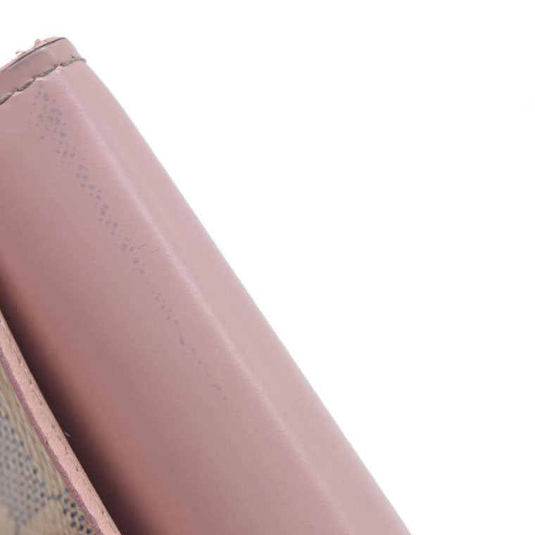 Louis Vuitton Damier Azur Zoe Wallet Rose Ballerine MI1169