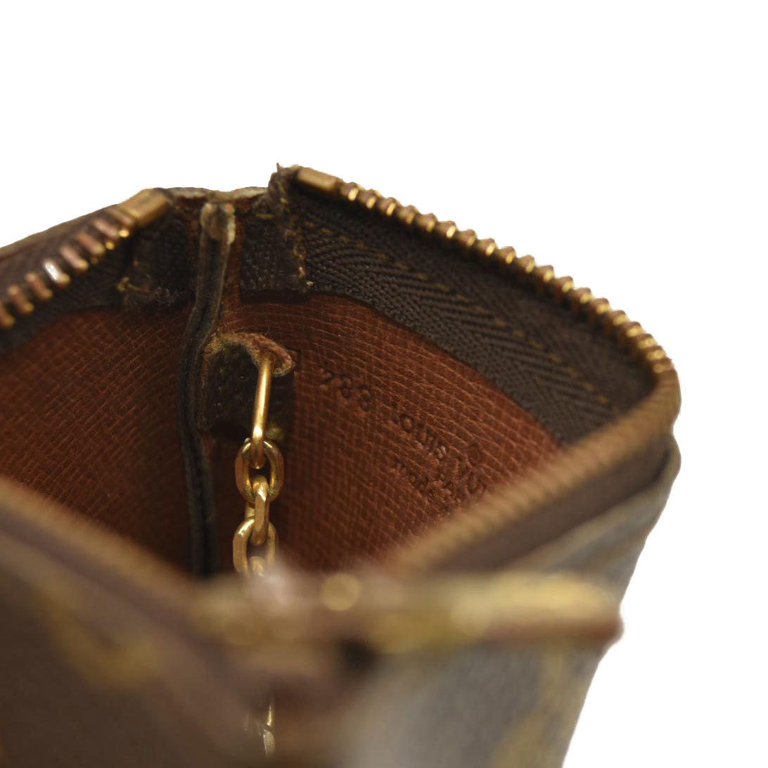 Louis Vuitton Monogram Key Pouch 884ET