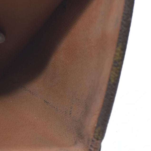 Louis Vuitton Monogram Portefeiulle Elise Trifold Wallet Brown MI0961