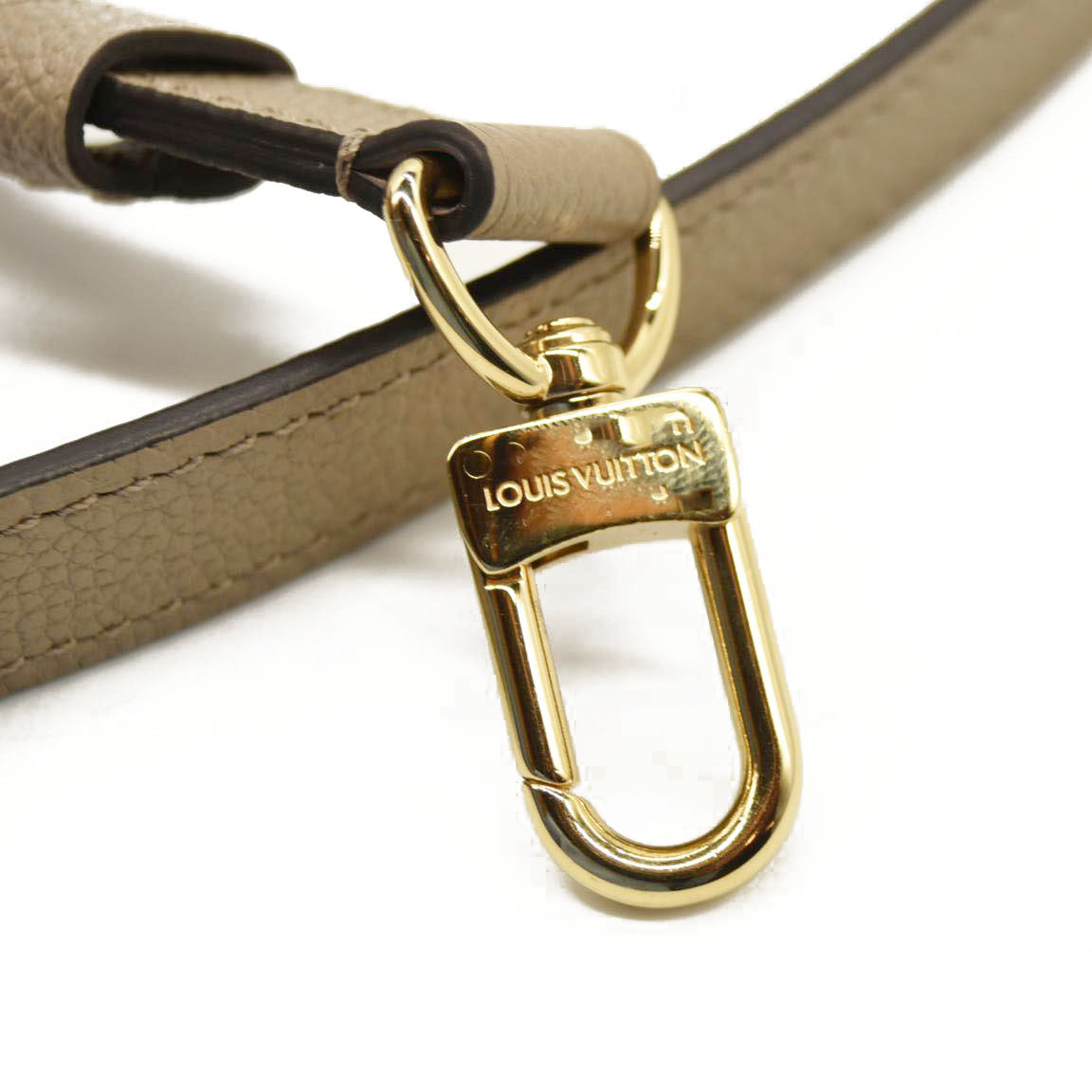 Louis Vuitton Empreinte Monogram Giant Loop Hobo Dove Gray Cream