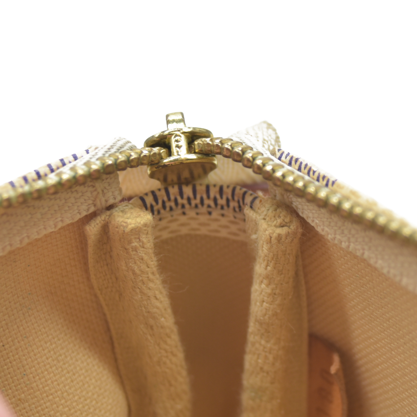 LOUIS VUITTON Damier Azur Mini Pochette Accessories DU4180