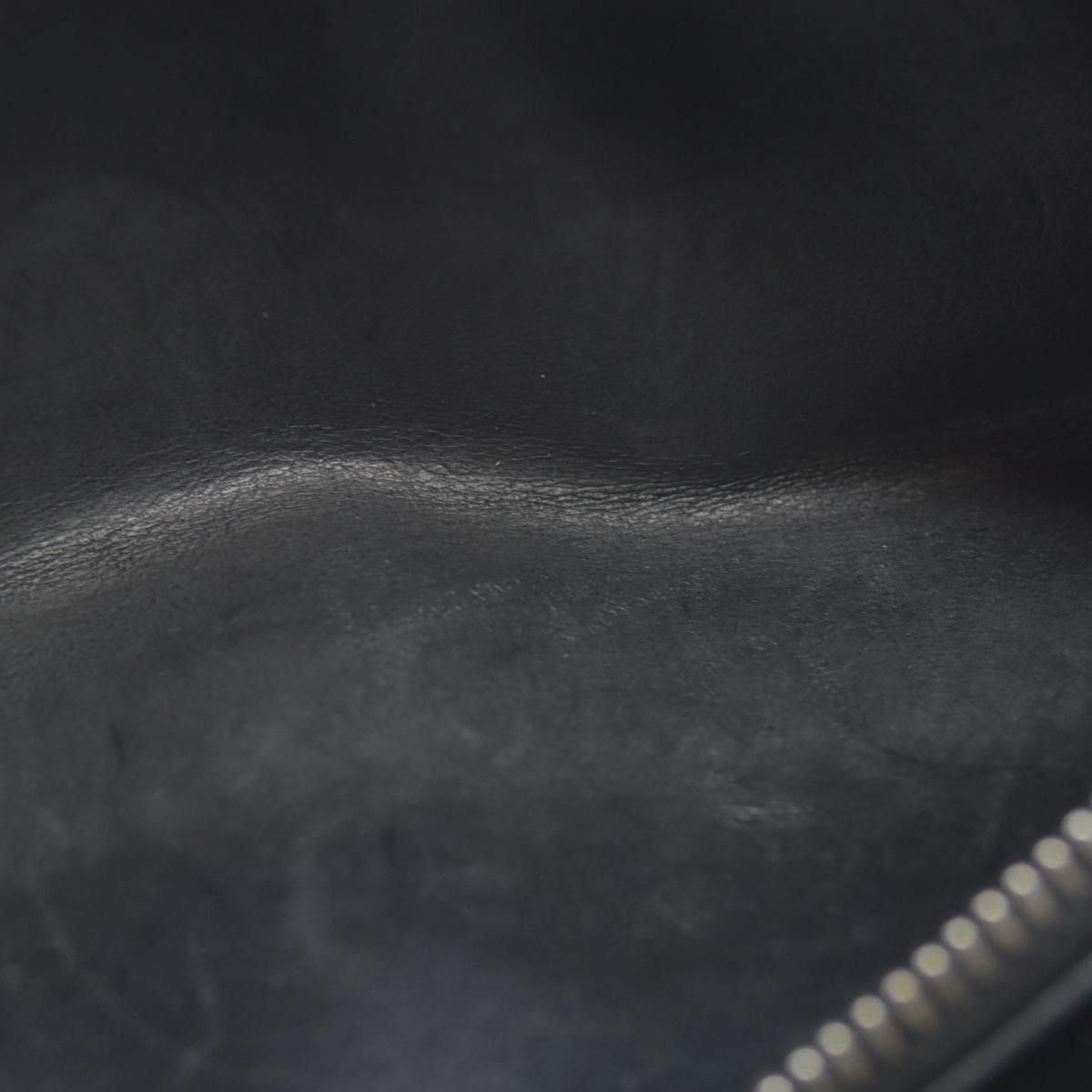 $990 Loewe Calfskin Embossed Repeat Medium Zip Wallet Blue CONSIGNMENT