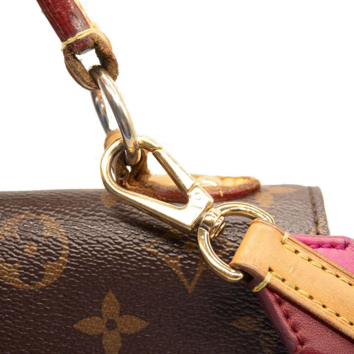 Louis Vuitton Monogram Cluny BB Bordeaux Fuchsia
