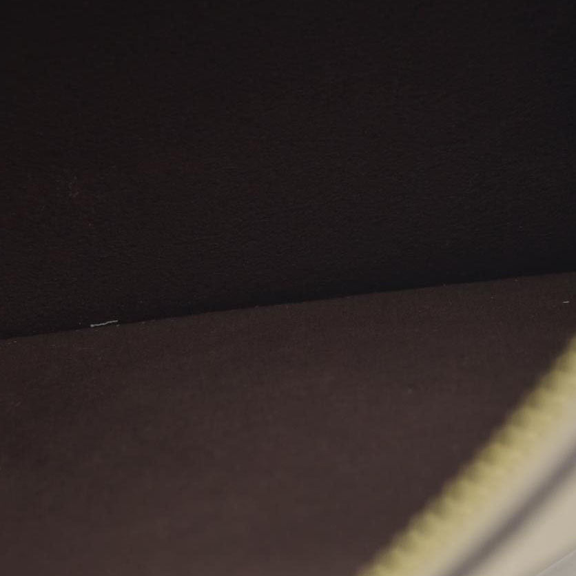 AUCTION $2710 Louis Vuitton Empreinte Monogram Giant Neverfull MM Pochette Cream