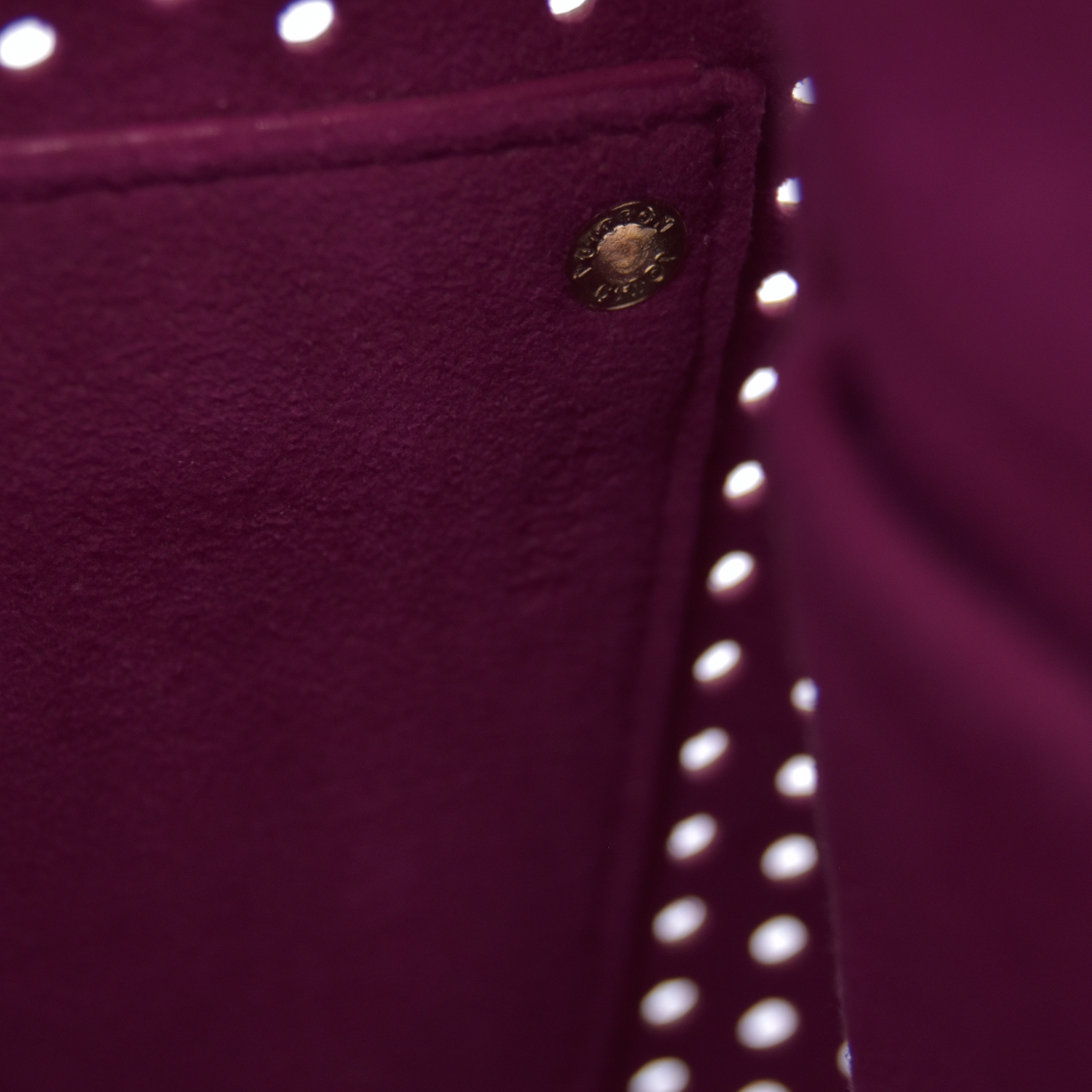 $2025 2006 Louis Vuitton Monogram Perforated Speedy 30 Fuchsia AR0026
