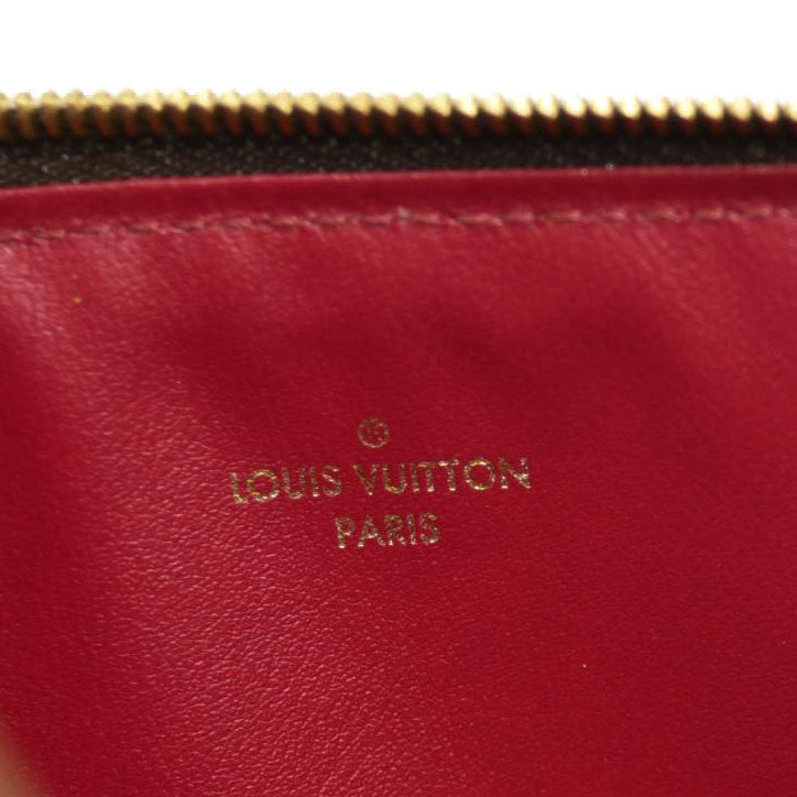 Louis Vuitton Monogram Pochette Felicie Chain Wallet Fuchsia