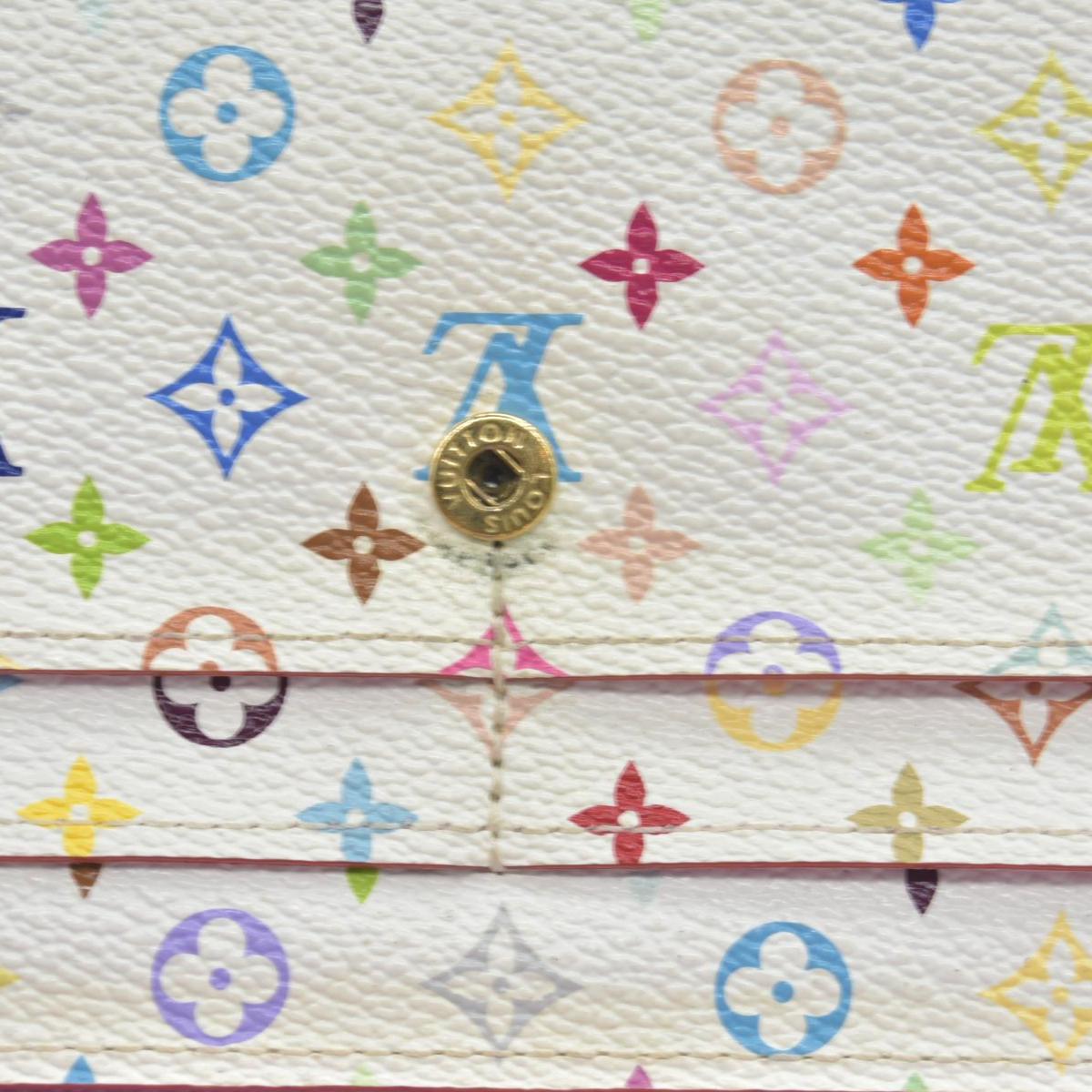 $850 Louis Vuitton Monogram Multicolor Sarah Long Wallet CONSIGNMENT