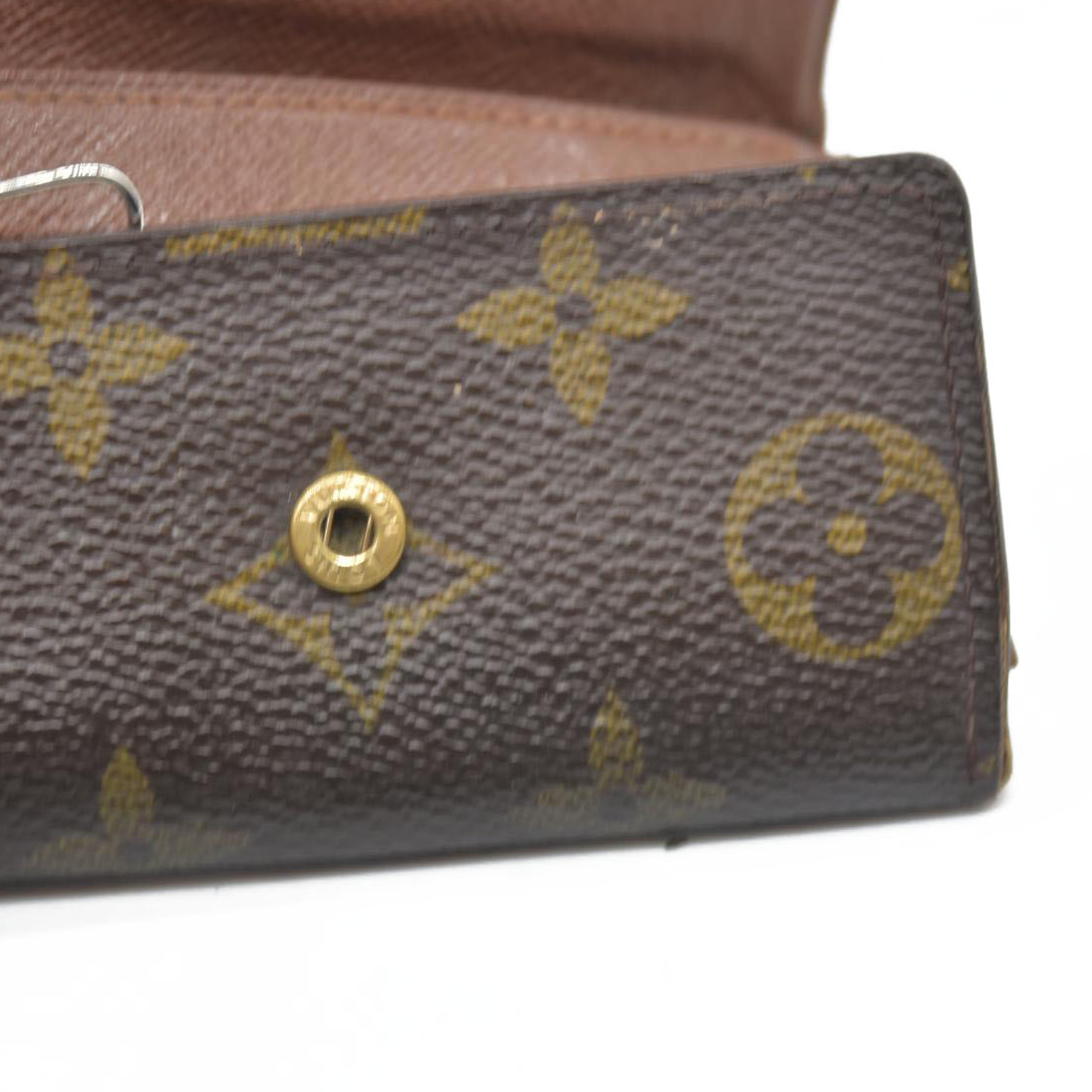 $345 Louis Vuitton Monogram Multicles 6 Ring Key Case Brown CT0064