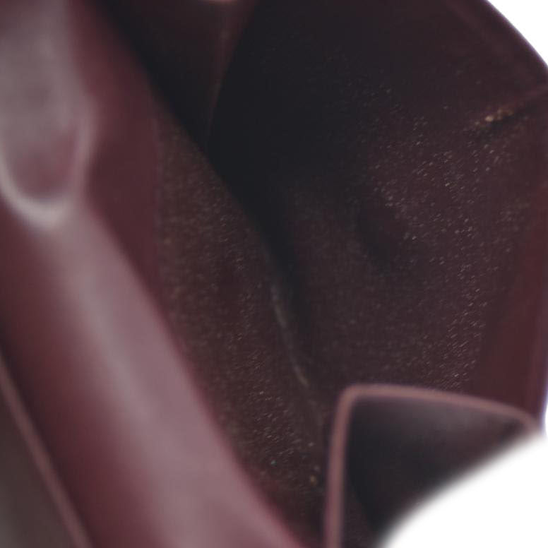 Givenchy Burgundy with Gold Hardware Coin Purse