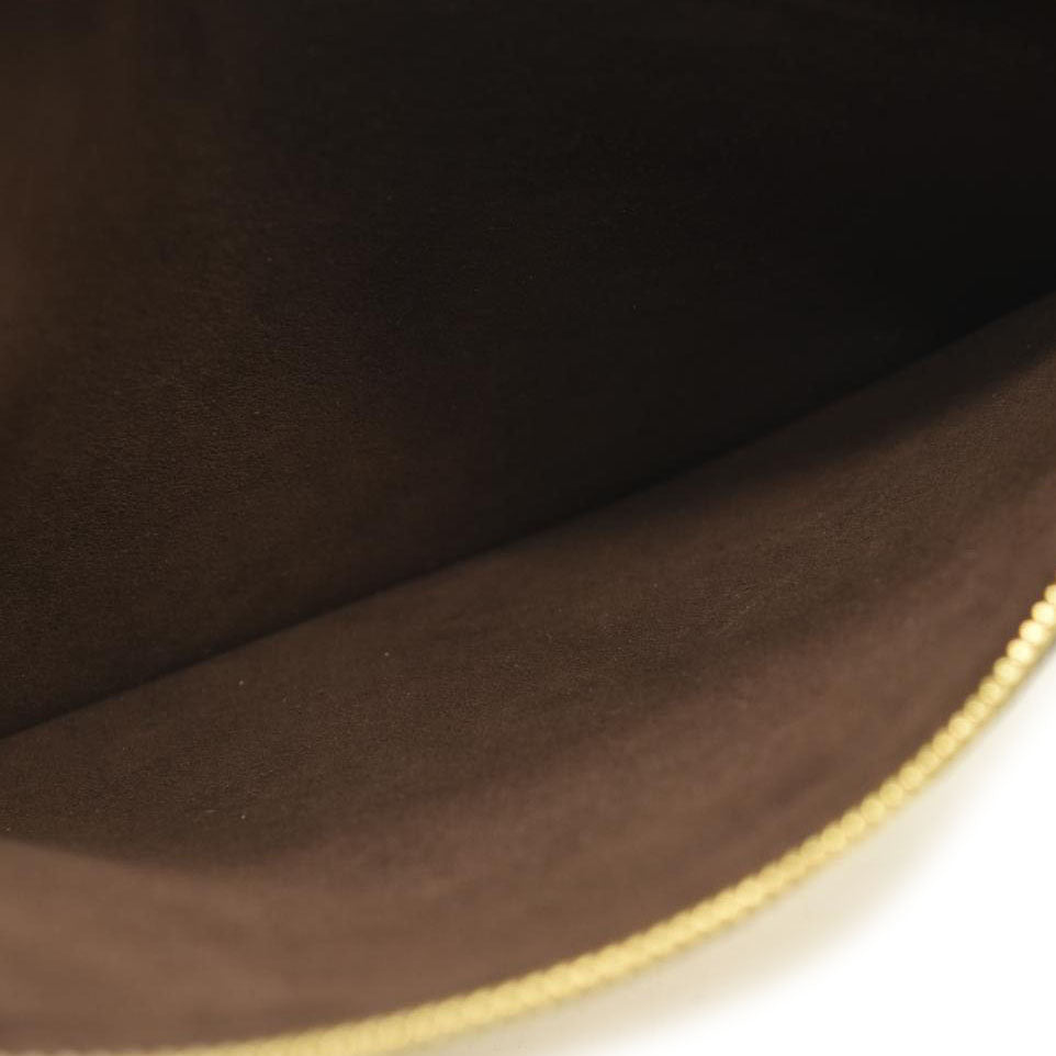 LOUIS VUITTON Empreinte Monogram Giant Neverfull MM Cream