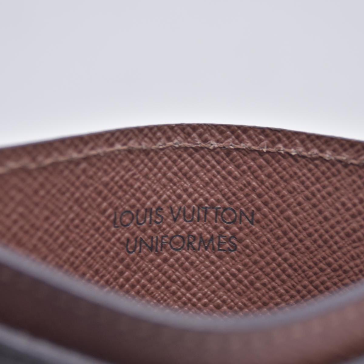 $295 Louis Vuitton Card Holder Monogram Reverse CONSIGNMENT