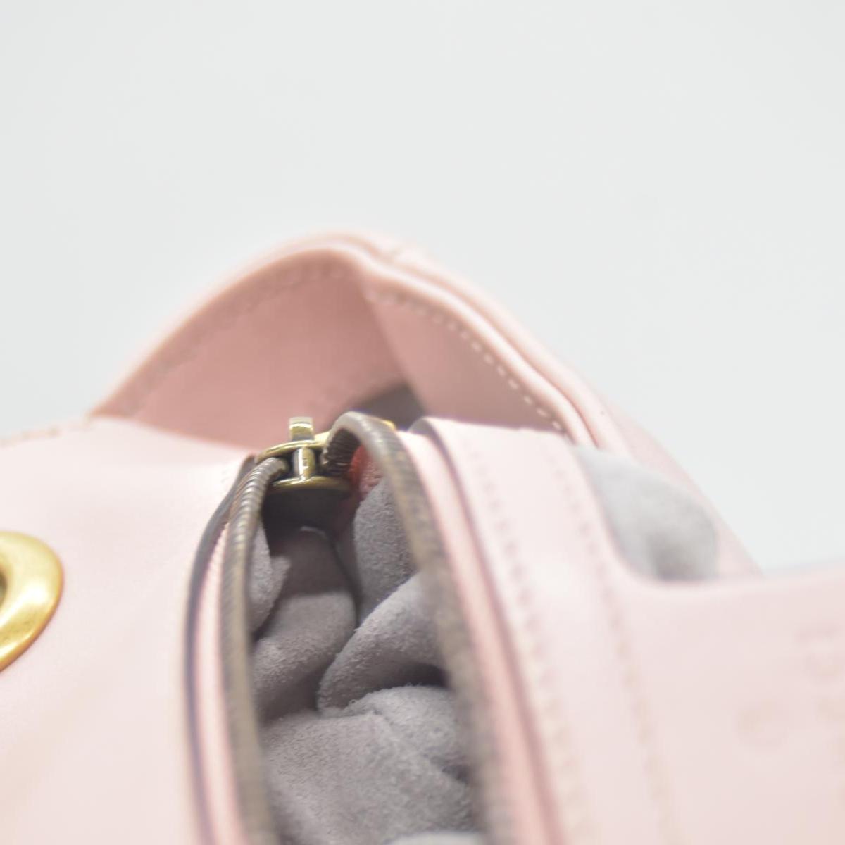 $2850 Gucci Calfskin Matelasse Small GG Marmont Shoulder Bag CONSIGNMENT