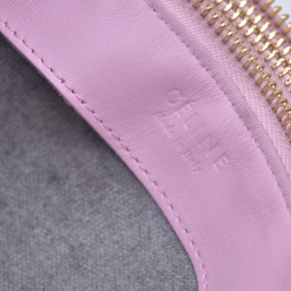 $1250 Celine Pink Leather Small Trio Crossbody Bag CONSIGNMENT