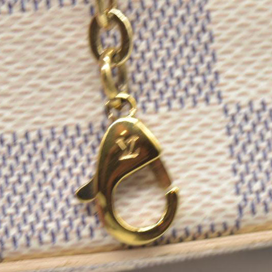 $1580 Louis Vuitton Damier Azur Pochette Félicie