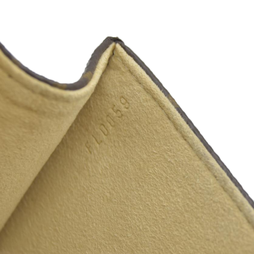 $890 LOUIS VUITTON Monogram Pochette Florentine FL0059 2009