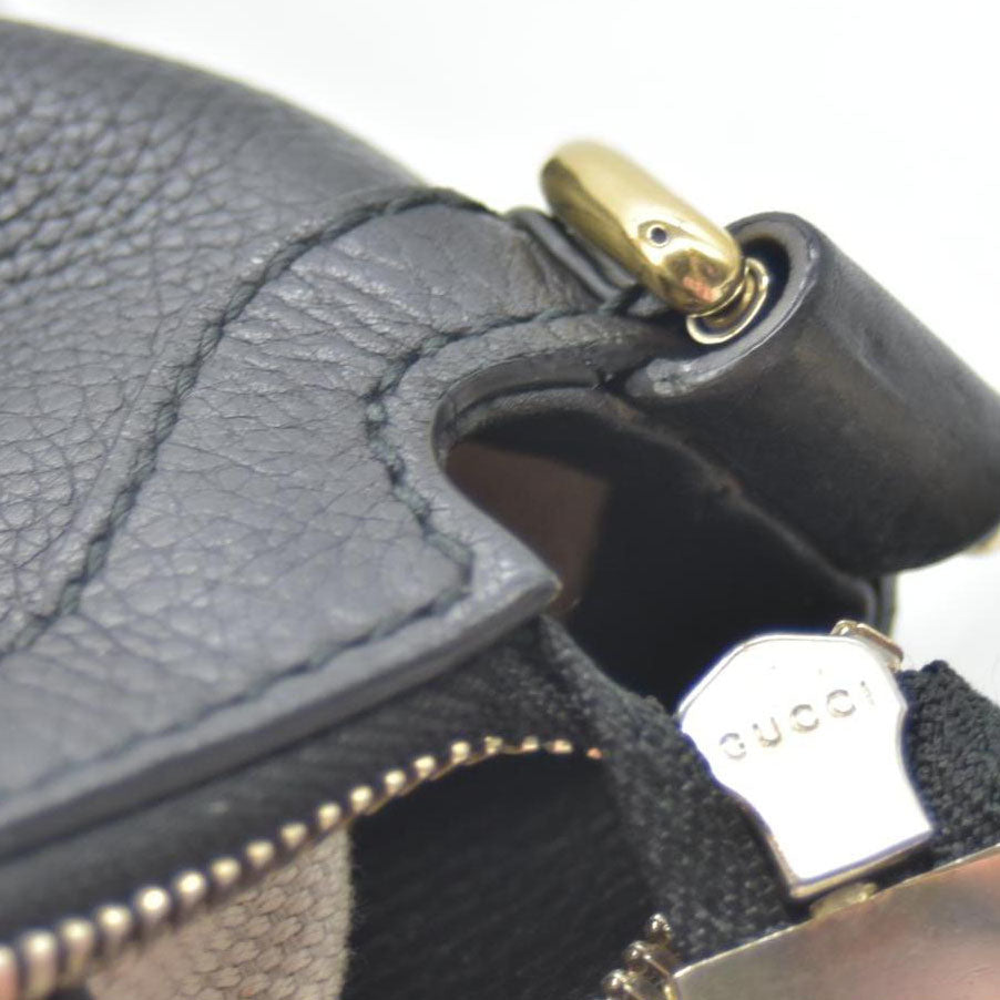 $2150 CONSIGNMENT GUCCI Cellarius Calfskin Small Soho Top Handle Satchel Black