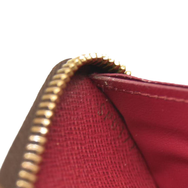 LOUIS VUITTON Monogram Clemence Wallet Fuchsia SP0177
