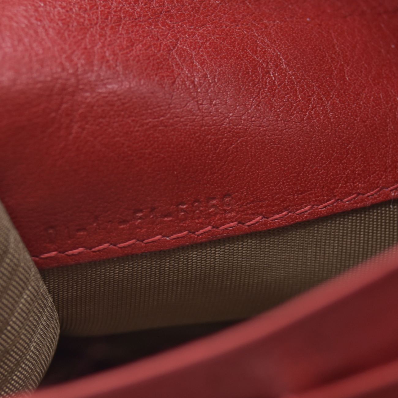 $498 2015 Chloe Lily Leather Long Bifold Wallet Purse Red