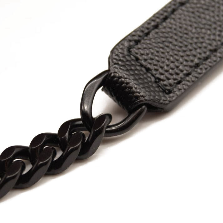 NEW Saint Laurent Grain De Poudre Textured Mixed Matelasse Triquilt Medium Monogram Satchel Black