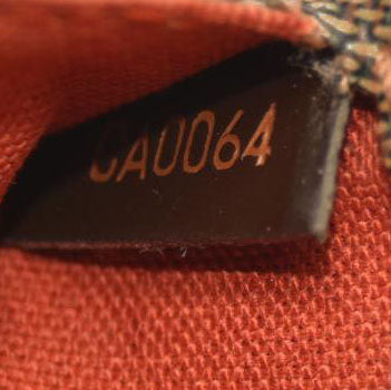 LOUIS VUITTON Damier Ebene Geronimos CA0064