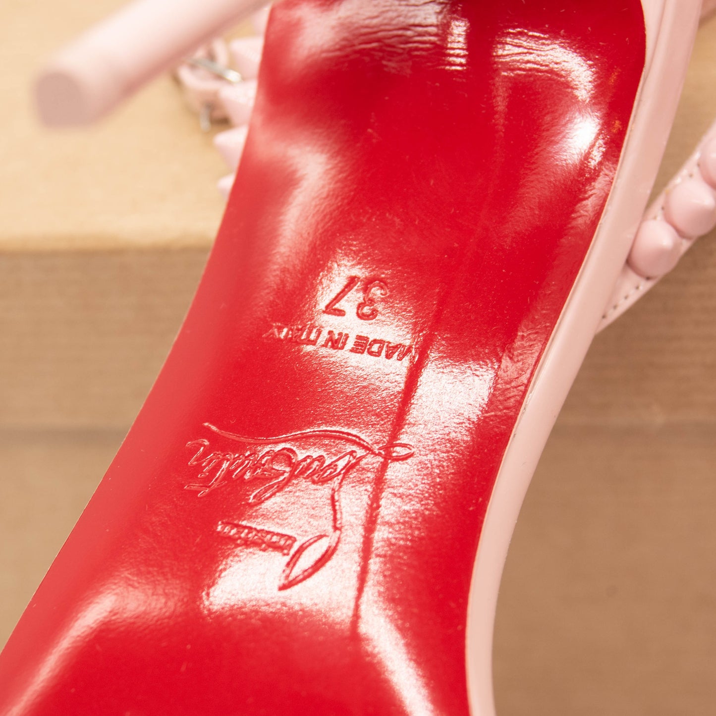 Christian Louboutin So Me Ankle Strap Sandal Rosy Pink EU 37 Pumps