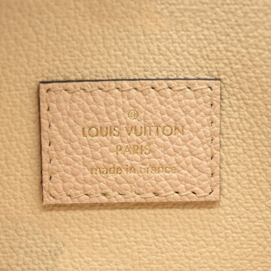 LOUIS VUITTON Empreinte Monogram Giant By The Pool Toiletry Pouch 26 Cream Saffron