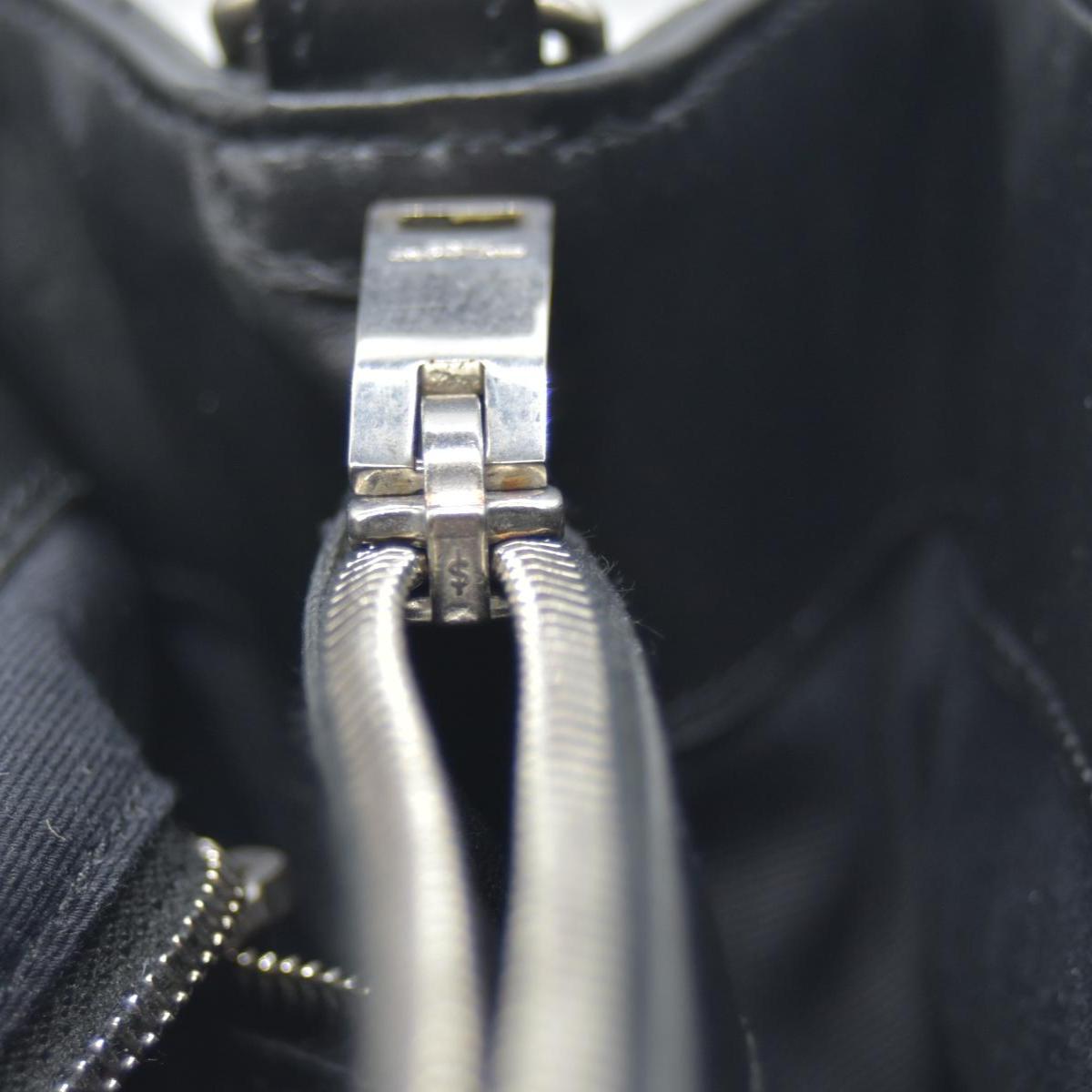 $3250 Saint Laurent Quilted Monogram Medium Loulou Chain Satchel Black